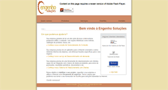 Desktop Screenshot of engenhosolucoes.com.br